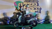 Bermodal Rp700 Ribu Elmo Raih Juara Satu di Yamaha Fazzio Modifest