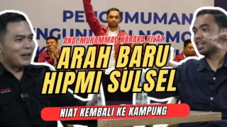 TUNTAS ANDI MUHAMMAD KARAKA KILAT UNTUK HIPMI SULSEL