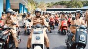 Bupati Maros Serah Terima Kendaraan Oprasional Motor Listrik