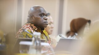 Menteri Hak Asasi Manusia (HAM) Natalius Pigai