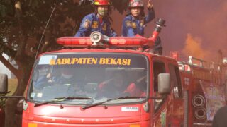 Personel Dinas Pemadam Kebakaran (Damkar) Kabupaten Bekasi