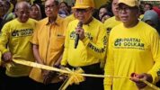 Ketua DPD I Golkar Sulsel, Taufan Pawe (TP), dan Mantan Ketua Golkar Sulsel, Ilham Arief Sirajuddin (IAS) Warnai Pembukaan HUT Golkar ke-61