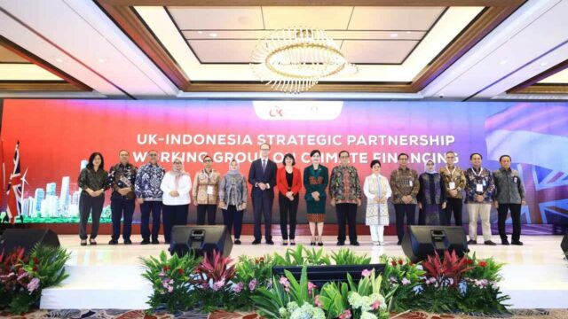 OJK dan Perbankan Luncurkan Indonesia-UK Working Group on Climate Financing
